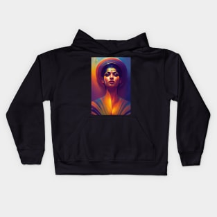 The Egyptian Deity of fertility Kids Hoodie